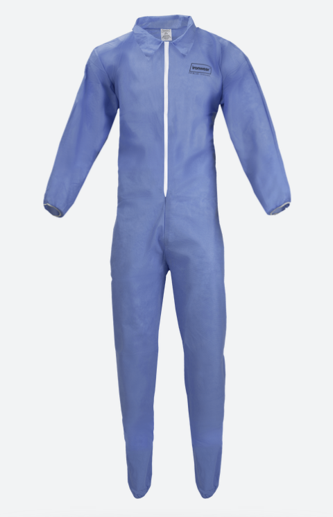 IRW1601 | FR Blue Disposable Coverall