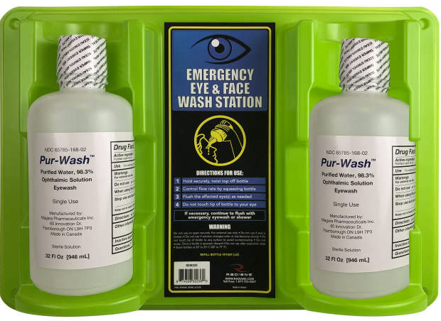 RADREW32D | Emergency Eye & Face Wash Station