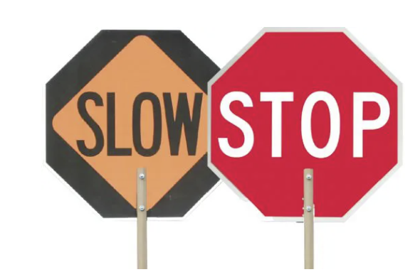 ACCFSP181 | Paddle Sign: Stop/Slow