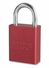 A1105-RED-KD | Lock Out Padlock