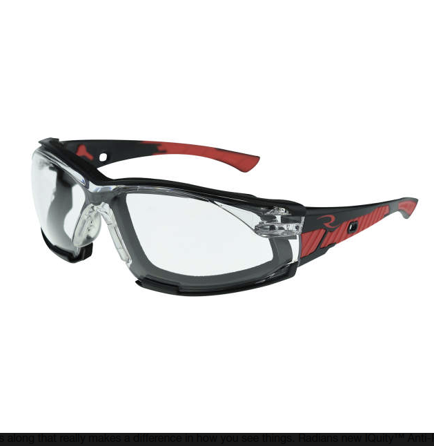 RADOBL1 | Obliterator IQ-IQuity Anti-fog Foam Lined Safety glasses